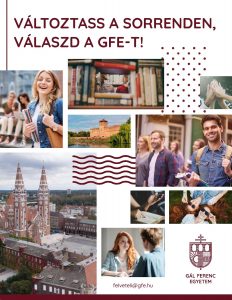 GFE plakátja a sorrend módosításról