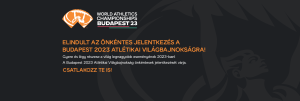 Budapesti atlétikai világbajnokság önkéntes felhívás