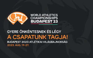 Budapesti atlétikai világbajnokság önkéntes felhívás
